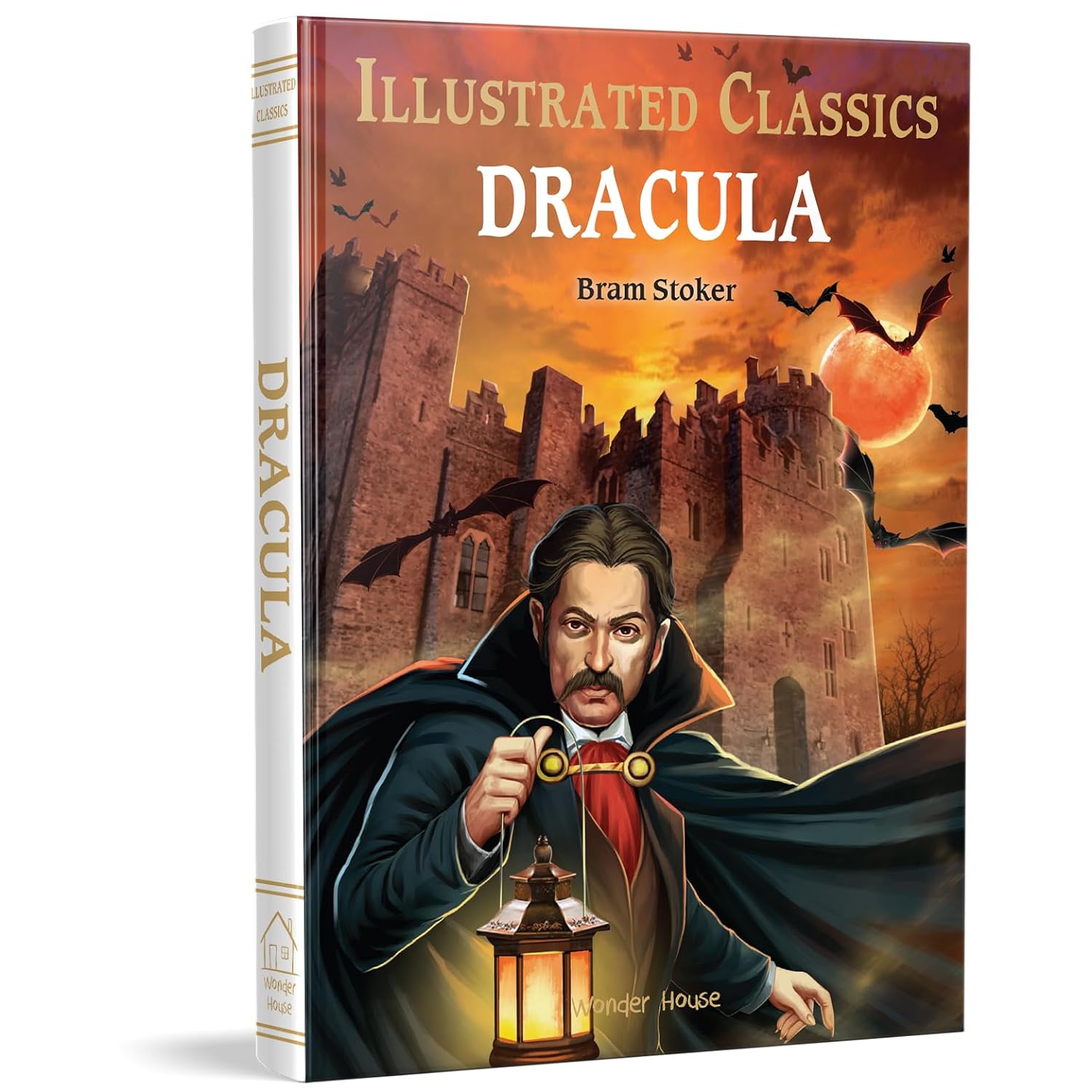 Dracula : llustrated Abridged Children Classic English Novel with Review Questions - Bram Stoker