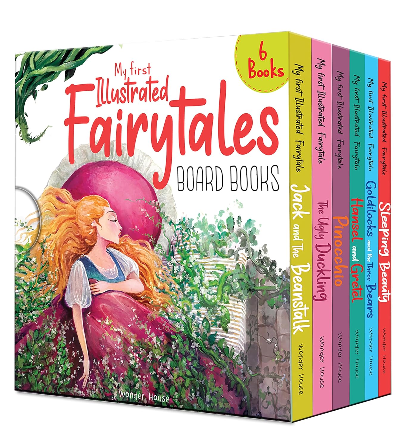 My first Illustrated Fairytales (Set of 6 Books) - Wonder House Books