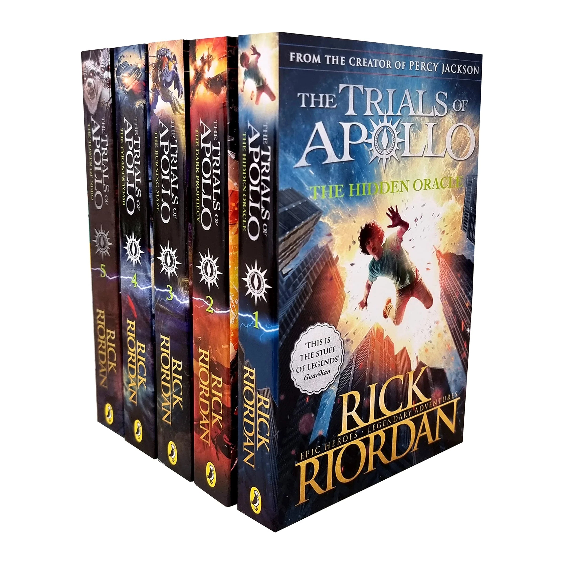 Trials of Apollo, The 5 Book Paperback Boxed Set - Rick Riordan