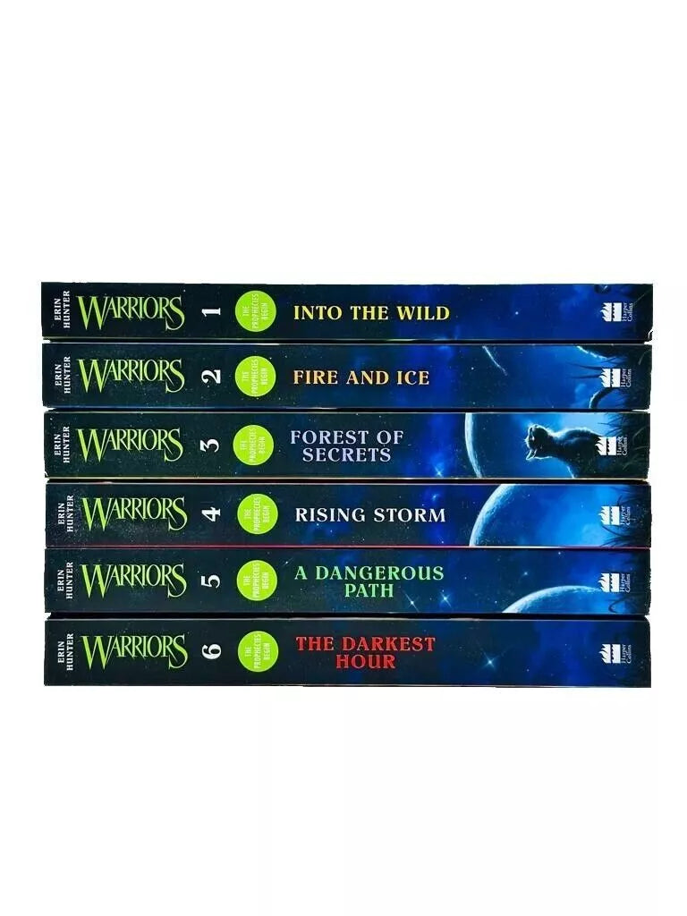 Warrior Cats Series - 6 Books Collection Set - Erin Hunter