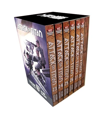 Attack on Titan The Final Season Part 1 Manga Box Set (Attack on Titan Manga Box Sets) - Hajime Isayama