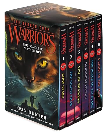 Warriors: The Broken Code Box Set: Volumes 1 to 6 - Erin Hunter